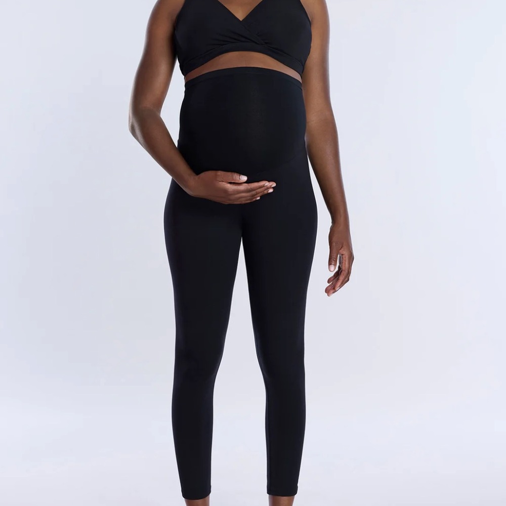Motherhood Maternity Classic Black Leggings sz L